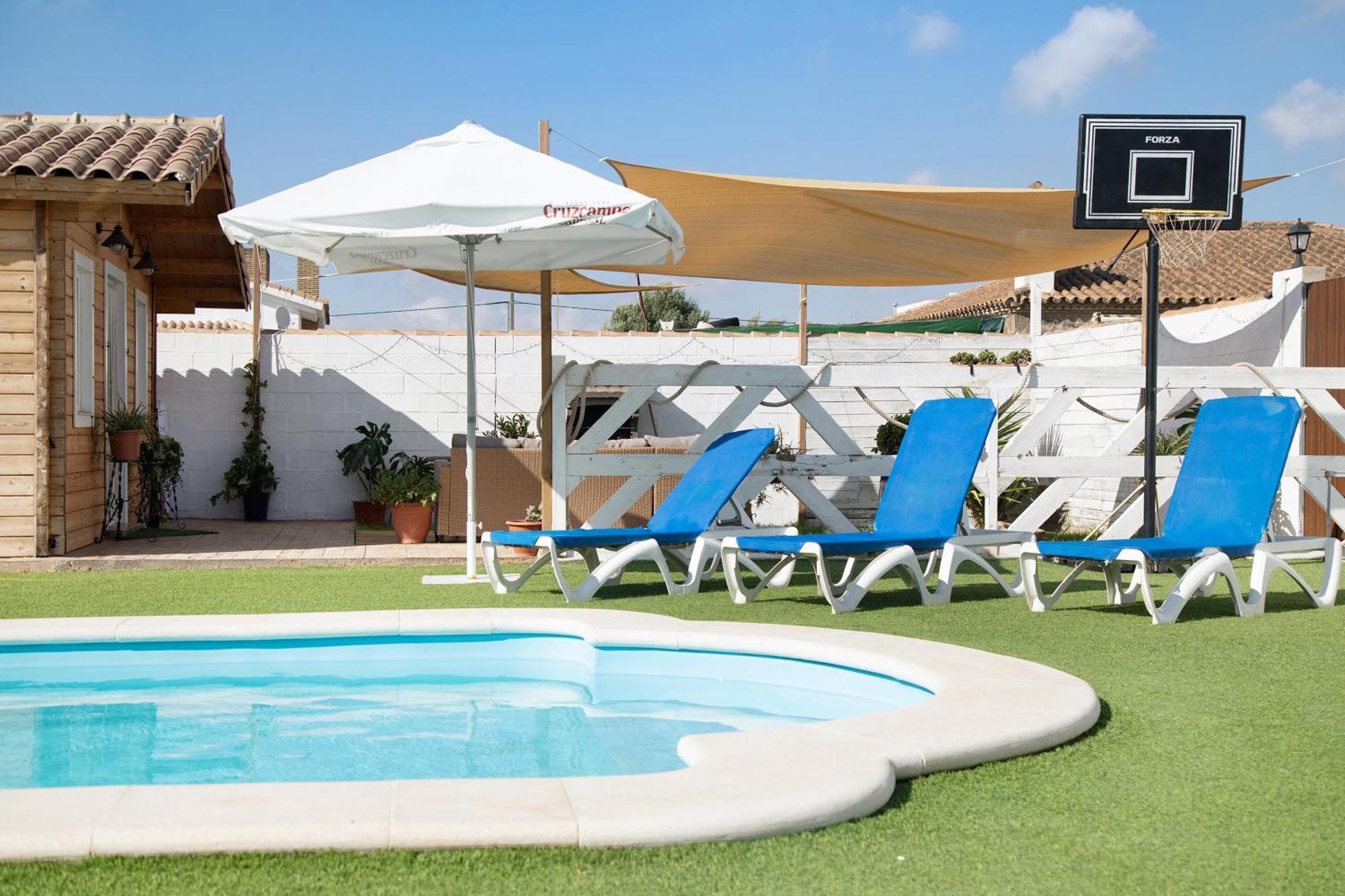 Villa Fuego - Solo Familias Chiclana de la Frontera Ngoại thất bức ảnh