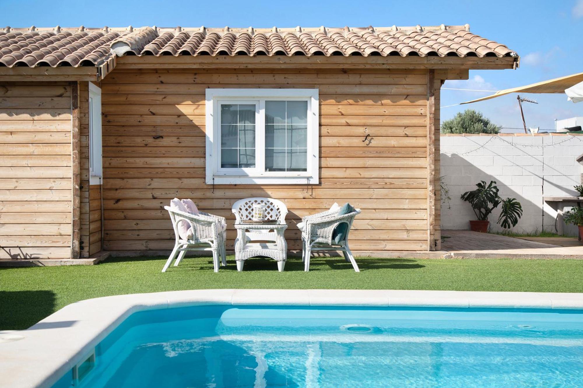 Villa Fuego - Solo Familias Chiclana de la Frontera Ngoại thất bức ảnh